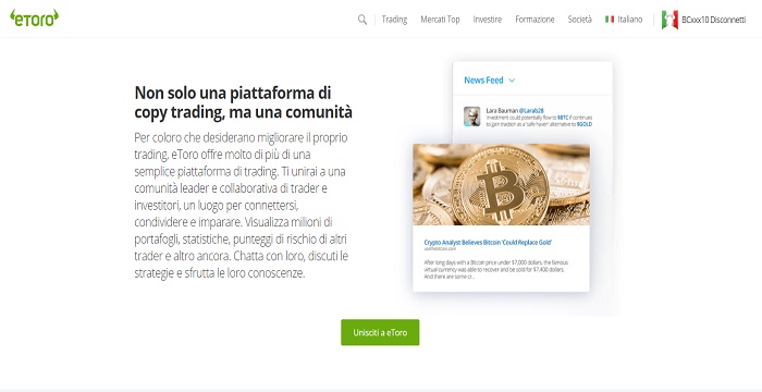 Social trading 1 eToro